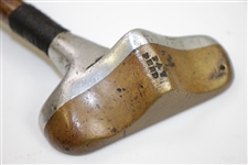 Patent Pending Triangle Two-Tone Metal Line Faced Putter