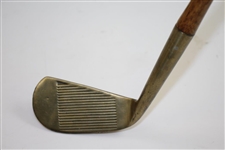 Klin-McGill Golf Co. Rustless Bronze Mashie Niblick with Line Grooved Face 