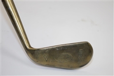 Klin-McGill Golf Co. Rustless Bronze Mashie Niblick with Line Grooved Face 