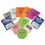 Seventeen Assorted OPEN Championship Admission Tickets - 1971-1999