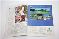 Greg Norman Signed 1988 'The Australian Bicentennial Golf Classic' Program JSA ALOA