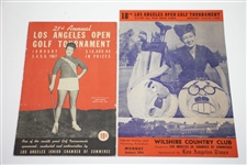 1944 & 1947 Los Angeles Open Tournament Official Programs - Ben Hogan & McSpaden Wins