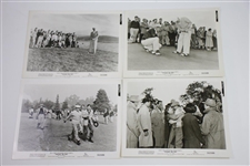 Four 'Ben Hogan' 1951 Stamped Follow the Sun Movie Stills