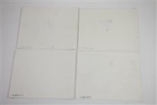Four 'Ben Hogan' 1951 Stamped Follow the Sun Movie Stills