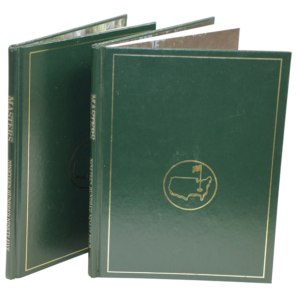 1994 & 1995 Masters Tournament Annuals
