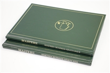1994 & 1995 Masters Tournament Annuals