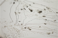 1920's North Shore Golf Club, Glenview, IL. General Plan Photo - Wendell Miller Collection