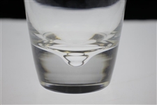 1996 Masters Awarded Eagle Hole #8 Crystal Highball Glass - Mark Calcavecchia Collection