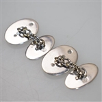 Mark Calcavecchia's OPEN Champion Sterling Silver Claret Jug & 'MC' Cufflinks in Original Box