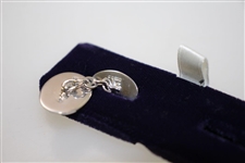 Mark Calcavecchia's OPEN Champion Sterling Silver Claret Jug & 'MC' Cufflinks in Original Box