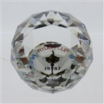 Mark Calcavecchias 1987 Ryder Cup at Muirfield Team Cut Crystal Member Gift