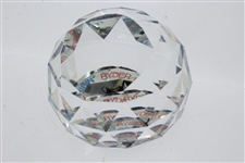 Mark Calcavecchia's 1987 Ryder Cup at Muirfield Team Cut Crystal Member Gift