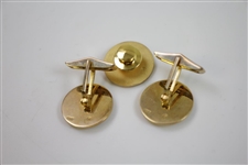 Mark Calcavecchia's 1991 Ryder Cup at Kiawah Team Member 10k Gold Cuff Links & Pin in Original Box