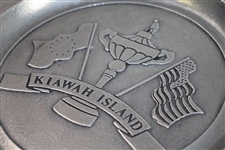 Mark Calcavecchia's Personal 1991 Ryder Cup at Kiawah Island Pewter Plate