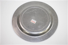 Mark Calcavecchia's Personal 1991 Ryder Cup at Kiawah Island Pewter Plate