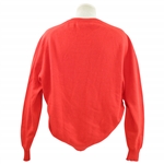 Mark Calcavecchia's 1991 Ryder Cup USA Team Issued Cashmere Red Long Sleeve Sweater - XL