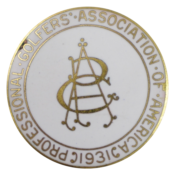 1931 PGA Championship at Wannamoisett CC Contestant Badge -  Tom Creavy Winner - RARE