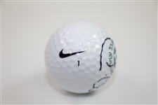 Rory McIlroy Signed Memorial Tournament Logo Golf Ball JSA ALOA