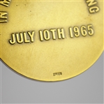 Yamanohara Golf Club 'In Memory of Opening - July 10th, 1965' Bronze Medal in Original Box