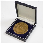 Yamanohara Golf Club 'In Memory of Opening - July 10th, 1965' Bronze Medal in Original Box