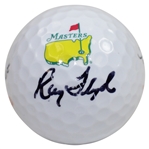 Ray Floyd Signed Masters Logo Golf Ball JSA ALOA