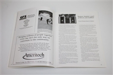 Tiger Woods Signed 1996 Western Amateur Official Program FULL JSA #BB52986