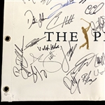 2020 Players Field Signed Flag with Matsuyama - Canceled Mid-Tournament