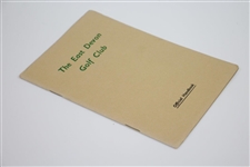 The East Devon Golf Club Official Handbook - Circa 1950 