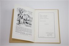 The East Devon Golf Club Official Handbook - Circa 1950 