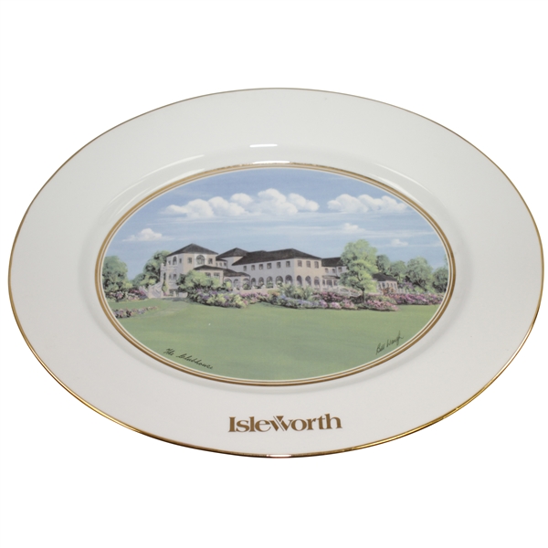 Isleworth Members Gift Porcelain Decorative Plate by Bill Waugh