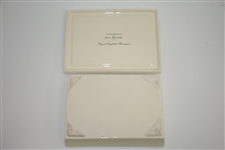 Augusta National Golf Club Clubhouse Royal English Porcelain Handcrafted by Artist Bill Waugh
