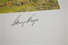 Gary Player Signed 'Player Conquers Muirfield' Ltd Ed Artists Remarque by Artist Bill Waugh JSA ALOA