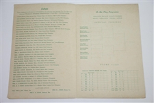 1947, 1948, & 1953 Women's International Amateur 4-Ball Championship Official Programs