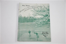 1947, 1948, & 1954 Women's Southern Golf Championship Official Programs