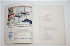 1947, 1948, & 1954 Women's Southern Golf Championship Official Programs