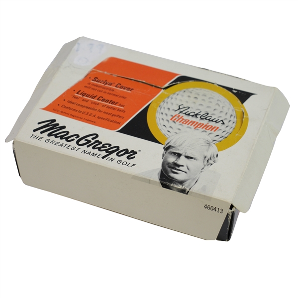 Classic MacGregor Nicklaus Champion Player Logo Golf Balls in Orignial Sleeves - Eleven