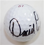 David Graham Signed Personal 'TaylorMade 81' Logo Golf Ball JSA ALOA