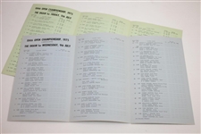 1975 OPEN Championship at Carnoustie Official Program with Two Special Draw Sheets