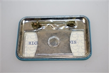 1966 Masters Tournament Club-House Badge #122 - Jack Nicklaus Winner