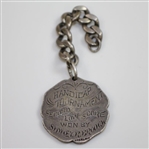 1906 Toledo Golf Club Handicap Sterling Silver 2nd Low Score Medal Won by Sidney R. Brough