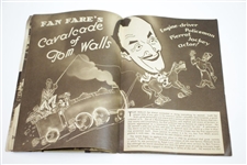 Vintage Fan Fare 'Dishonour Bright' Booklet with Golf Club Holding Actor on Cover