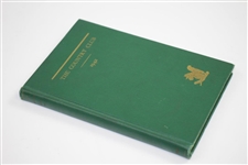 1942 The Country Club at Brookline Hard Cover Book in Excellent Condition