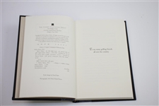 Byron Nelson Signed 1995 Book The Little Black Book with Slip Cover JSA ALOA