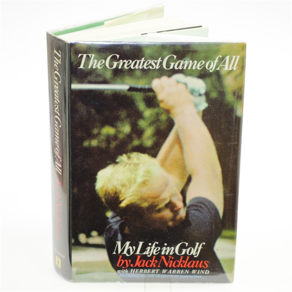 Jack Nicklaus Signed 1969 Book "My Life in Golf" JSA ALOA