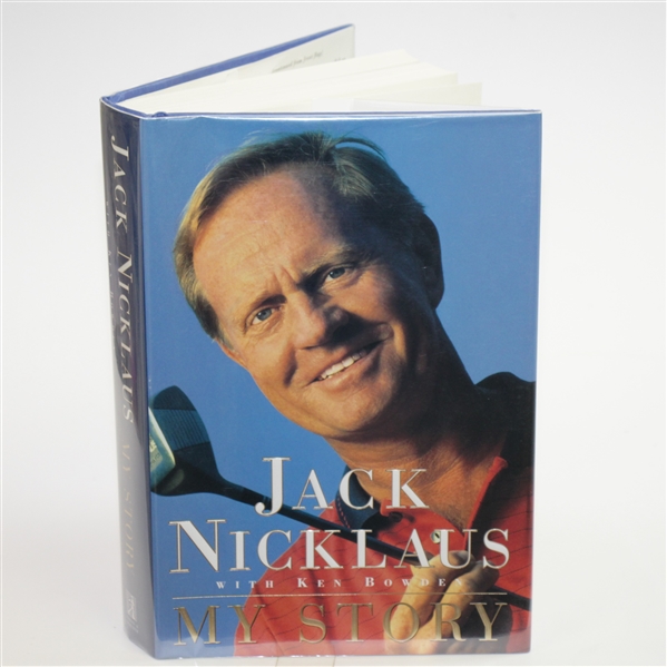 Jack Nicklaus Signed 1997 Book "My Story" JSA ALOA