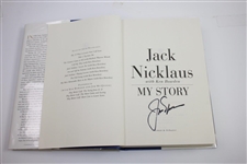 Jack Nicklaus Signed 1997 Book My Story JSA ALOA