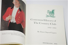 Shinnecock, Southern Hills, Greenbrier, The Country Club, & Oak Hill Club History Books