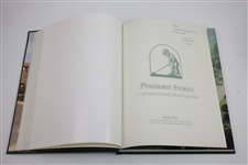 Ltd Ed Pinehurst Stories: A Celebration of Great Golf & Good Times by Lee Pace with Slipcover #196