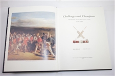 Deluxe Ltd Ed Signed 'Champions & Guardians #21/275 & Challenges & Champions #21/275 Books 
