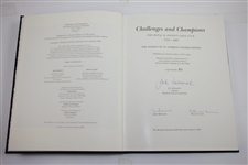 Deluxe Ltd Ed Signed 'Champions & Guardians #21/275 & Challenges & Champions #21/275 Books 